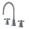 Kingston Brass KS8921ZX 8" Widespread Bathroom Faucet, Polished Chrome KS8921ZX - alternate 1